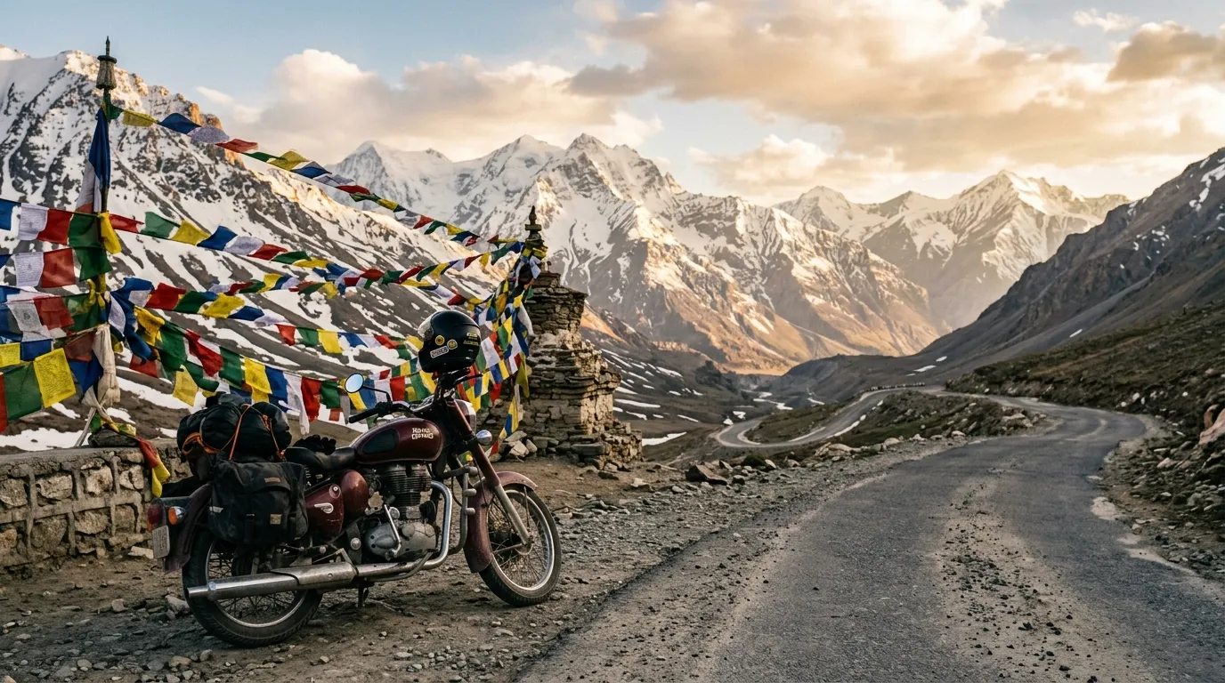 Best Motorcycle Routes in India