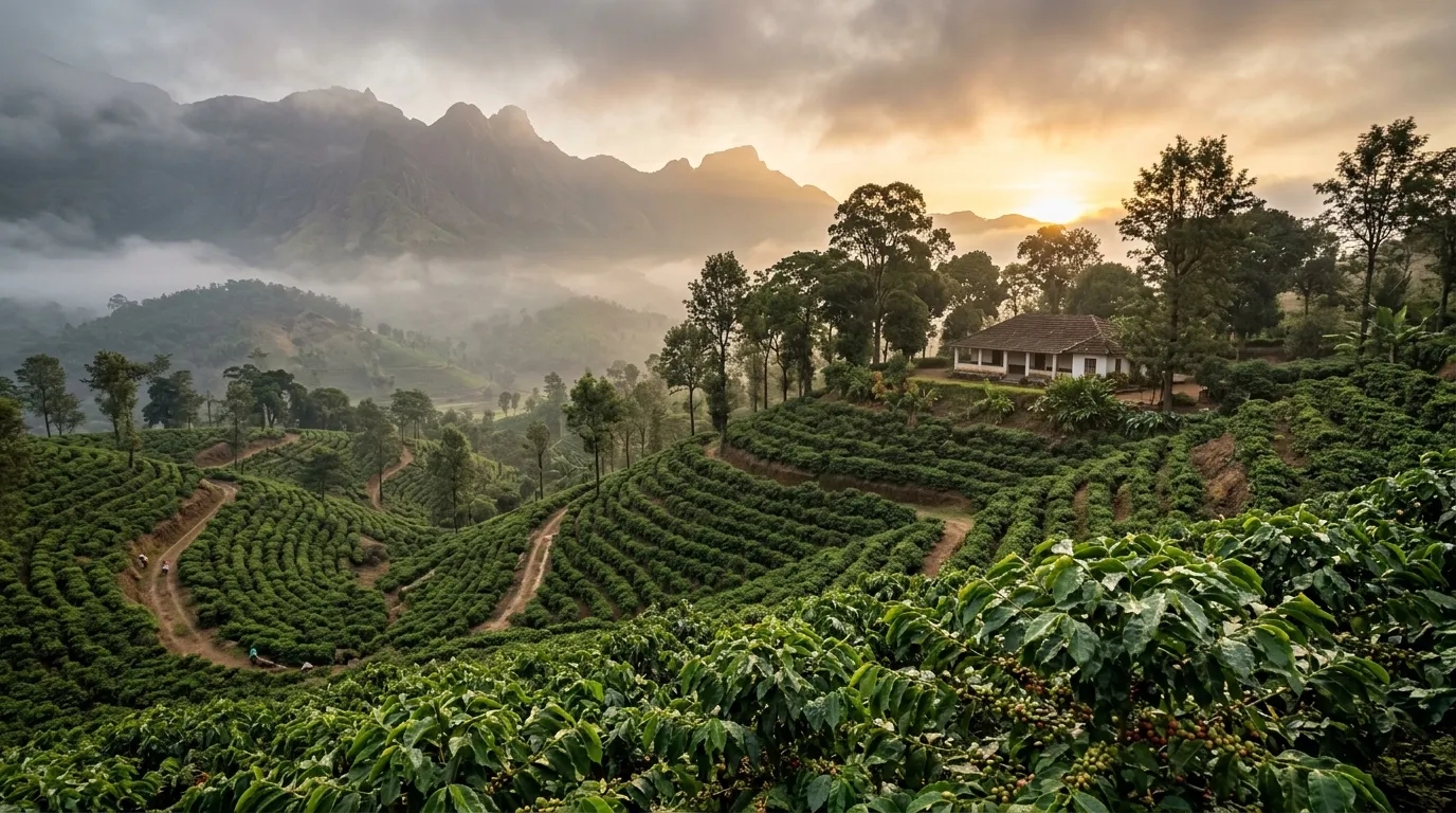 Coffee & Tea Plantation Stays — Wake Up in the Estates