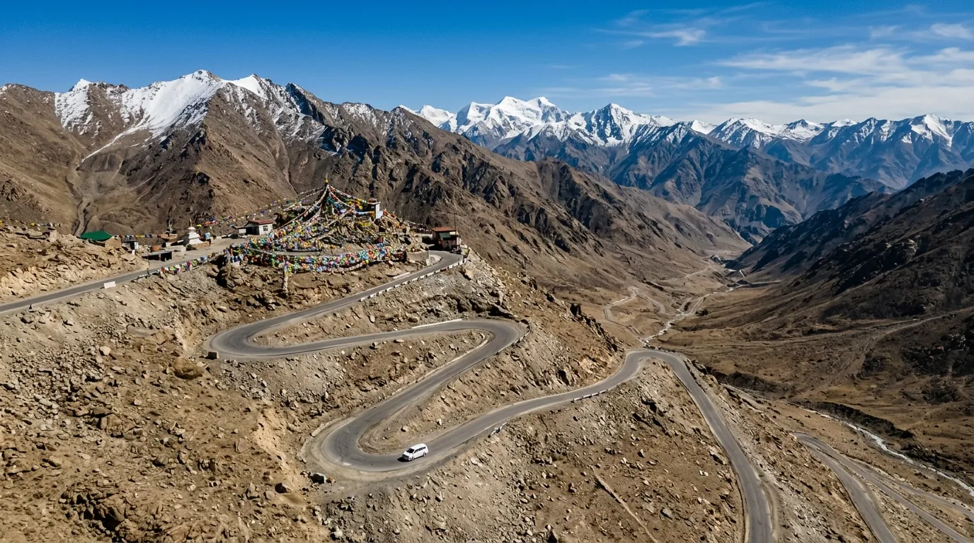 Highest Motorable Passes in India (Ranked)