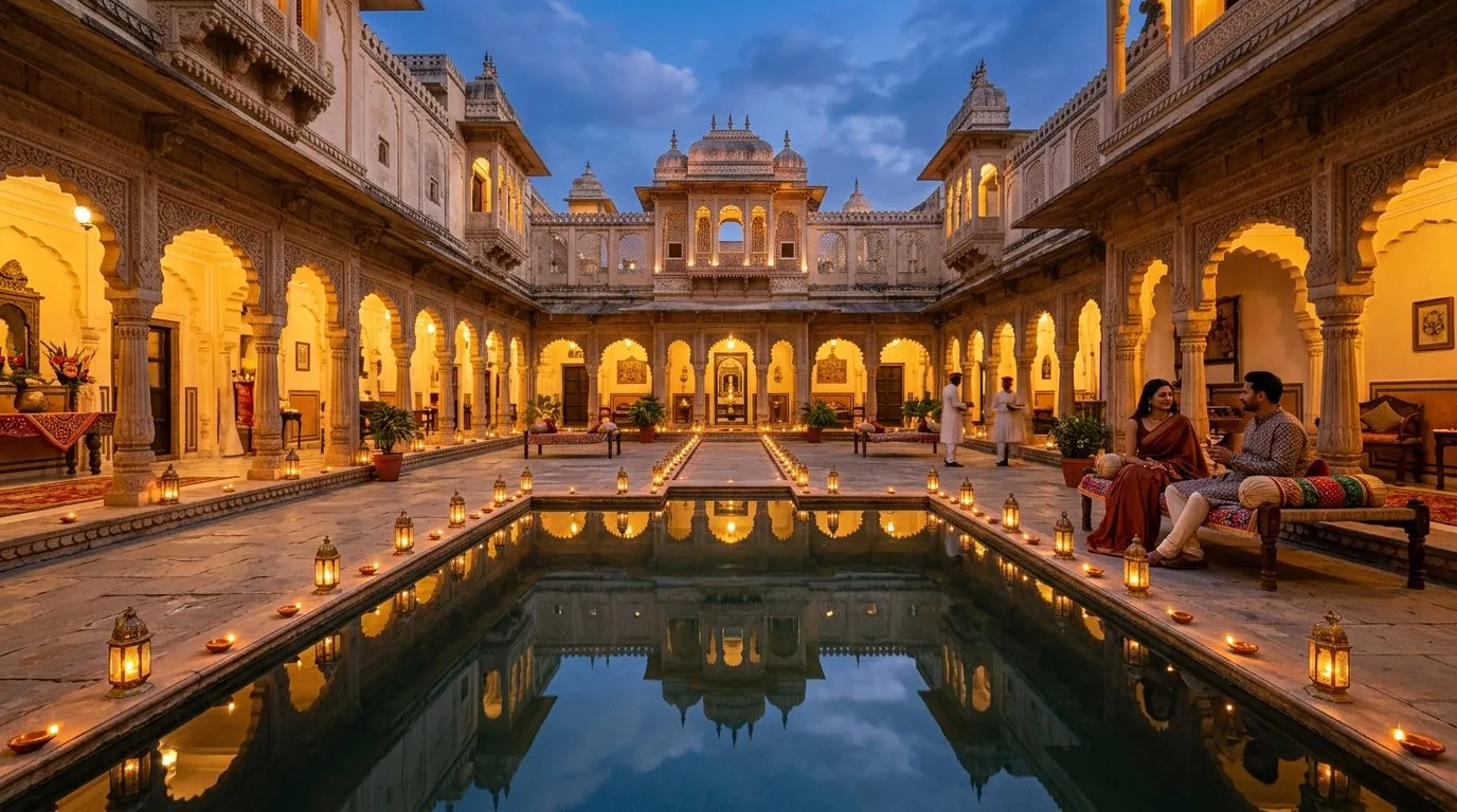 Luxury Heritage Stays — Sleep in Palaces and Forts