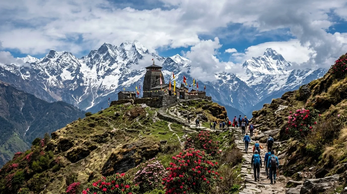 The Panch Kedar Pilgrimage Trail