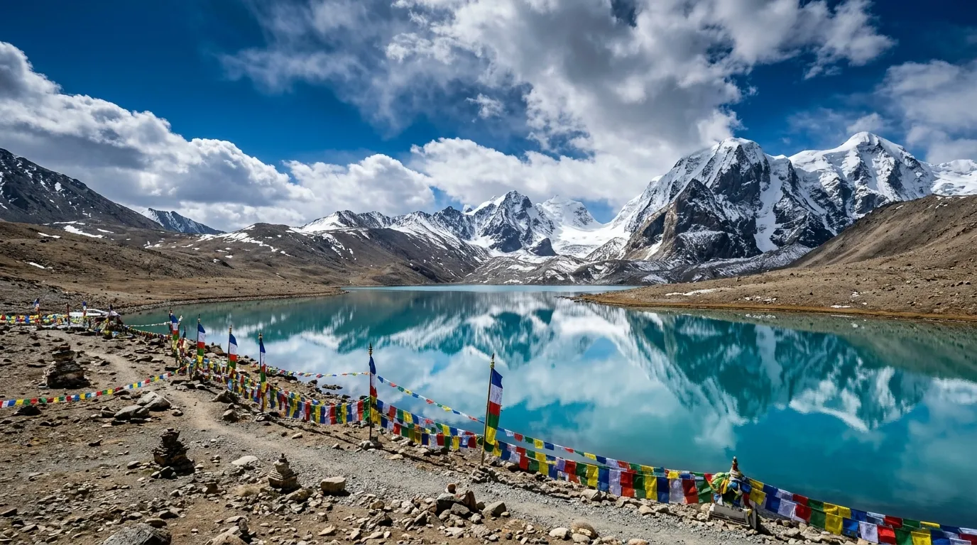 Sacred Lakes at Impossible Altitudes