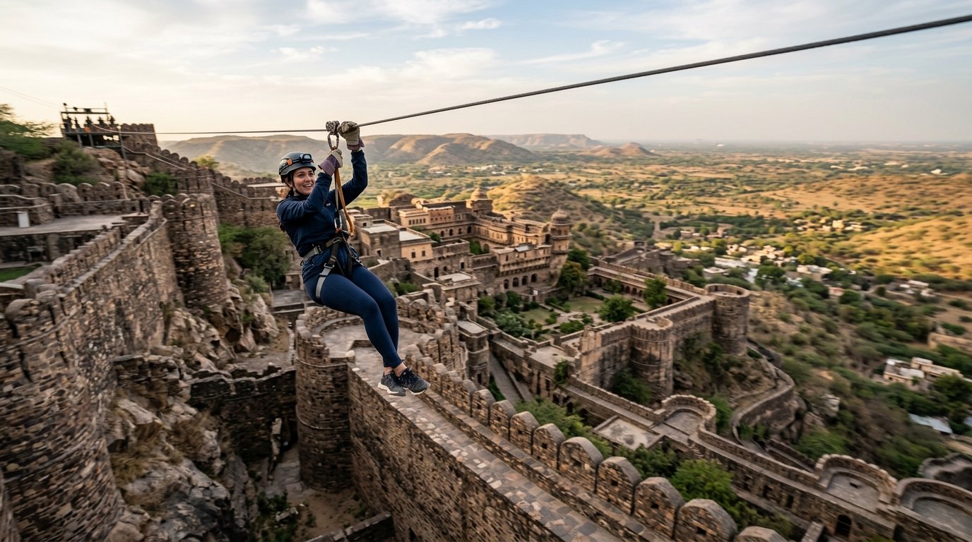 Zip-lining in North India: Where, How High, and Is It Worth It