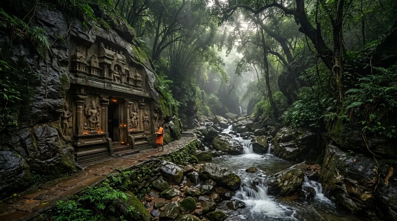 Ahobilam Upper Trail (9 Narasimha Temples)