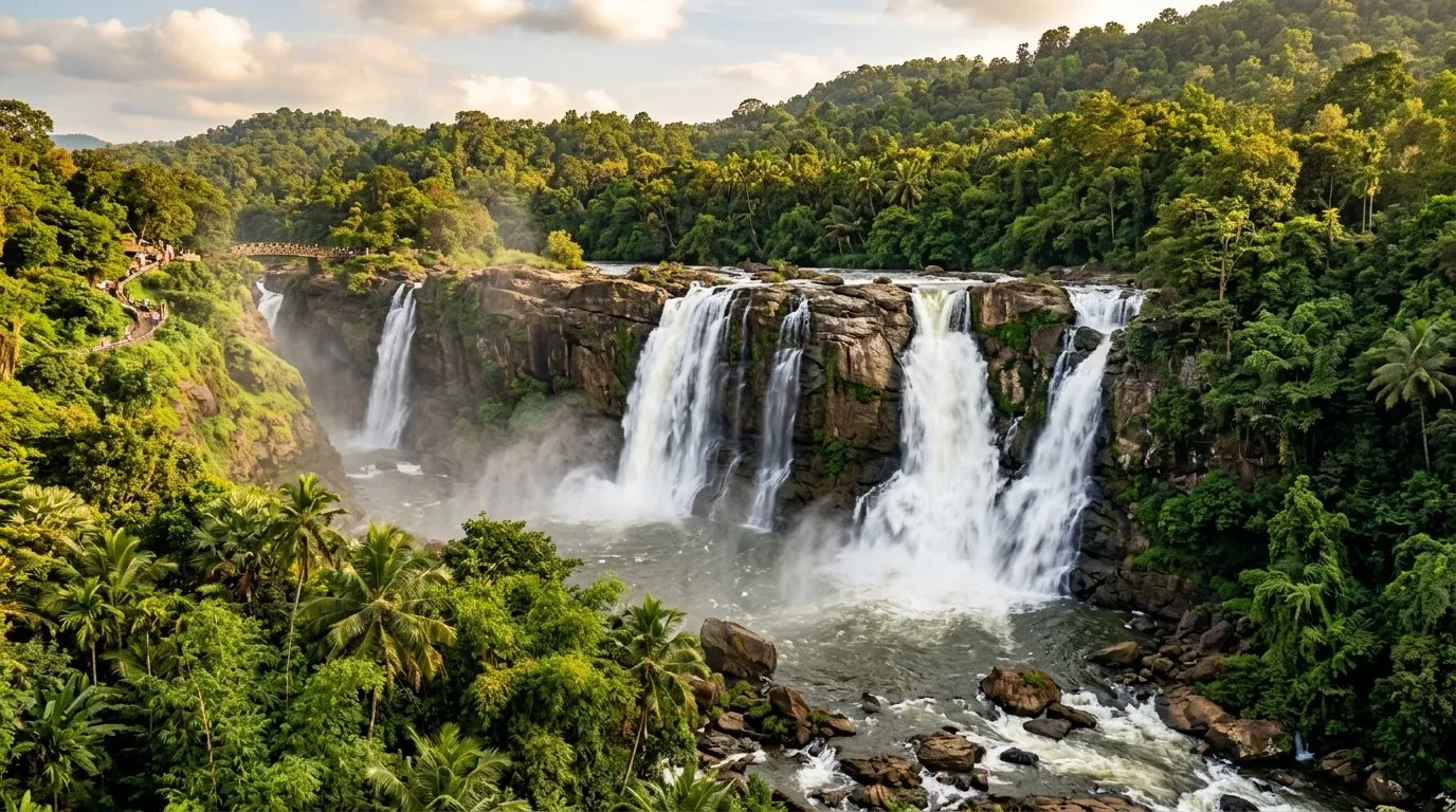 Athirapally Falls — host of Chalakudy River Festival