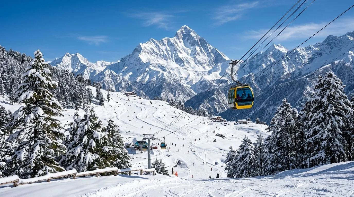 Auli — host of Auli Winter Carnival