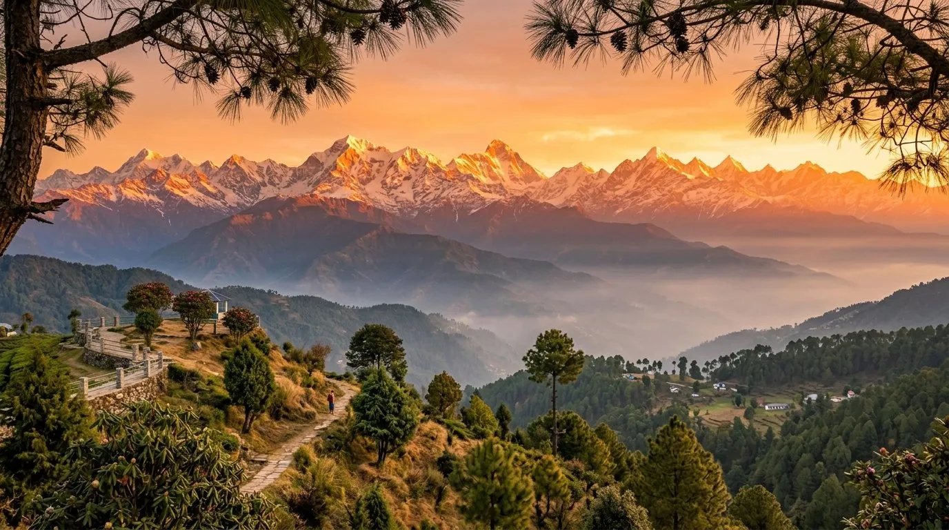 Binsar — host of Binsar Makar Sankranti