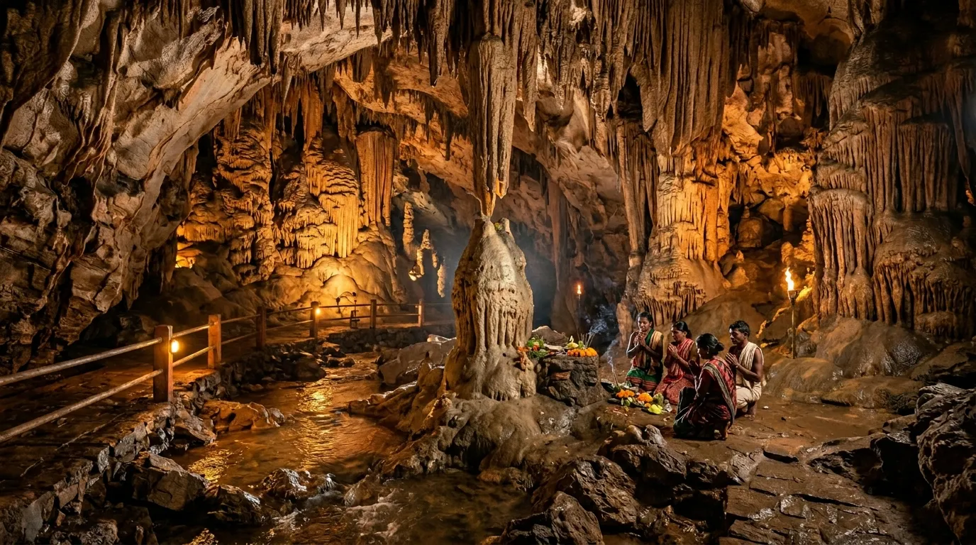 Borra Caves
