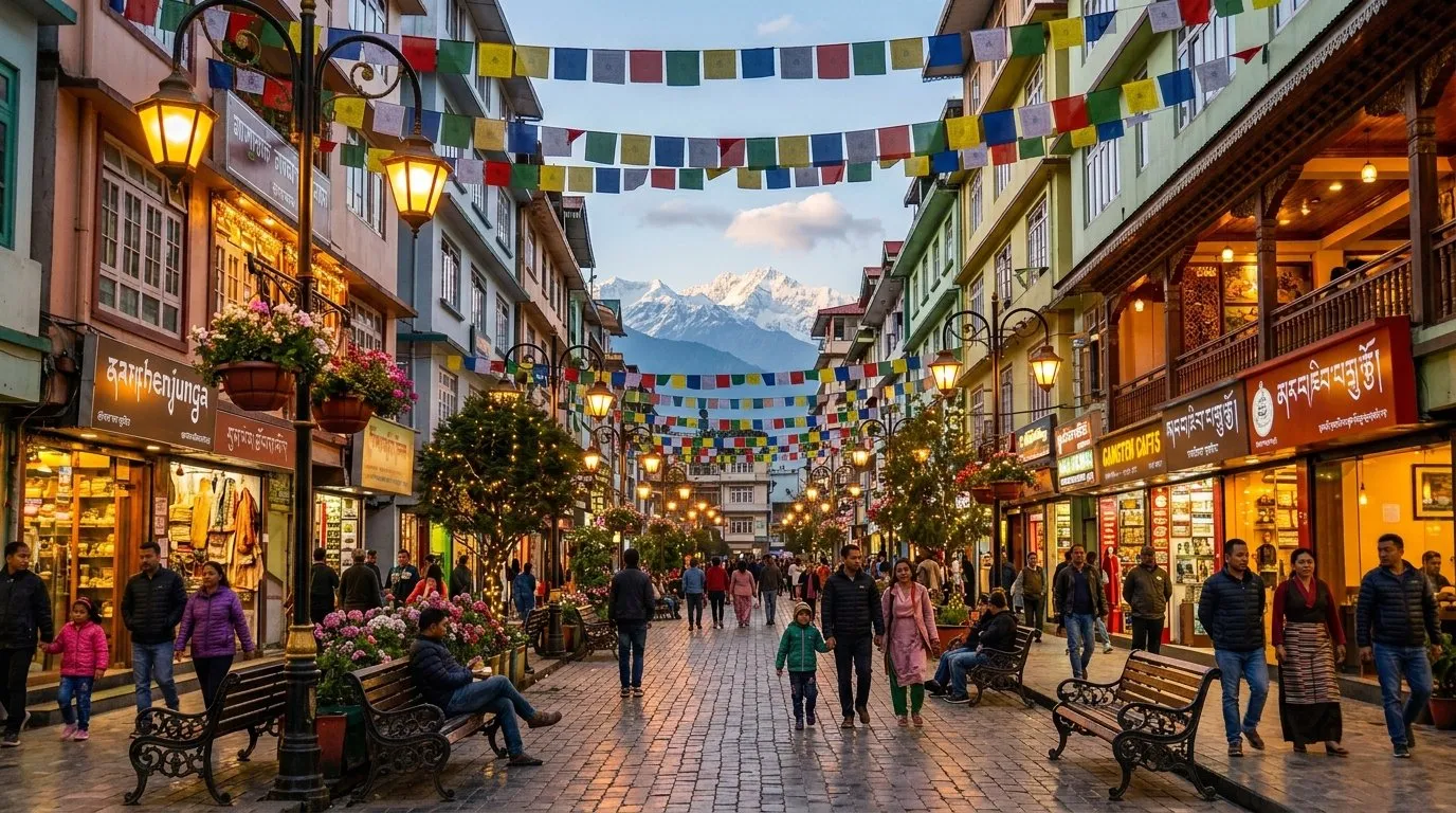 Gangtok — host of Saga Dawa