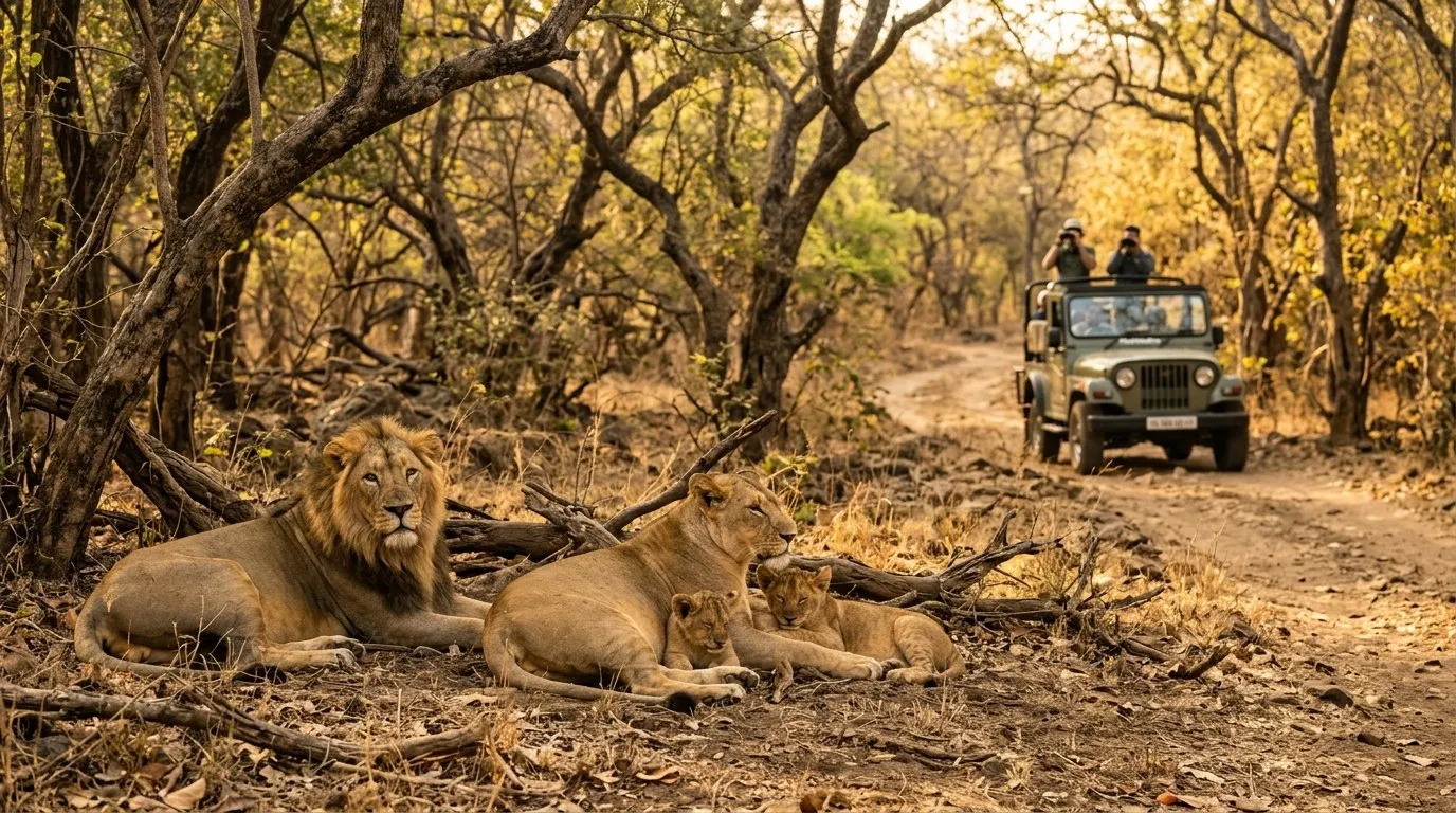 Gir National Park — host of Gir Jungle Trail Festival