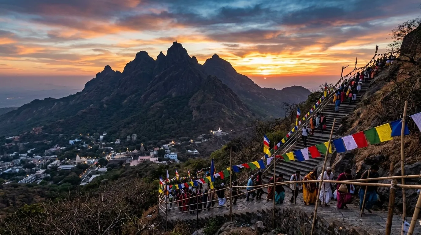 Girnar Hill Trek (10,000 Steps)