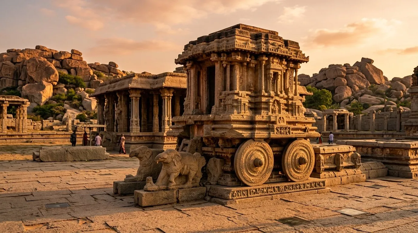 Hampi: when the heat is kind