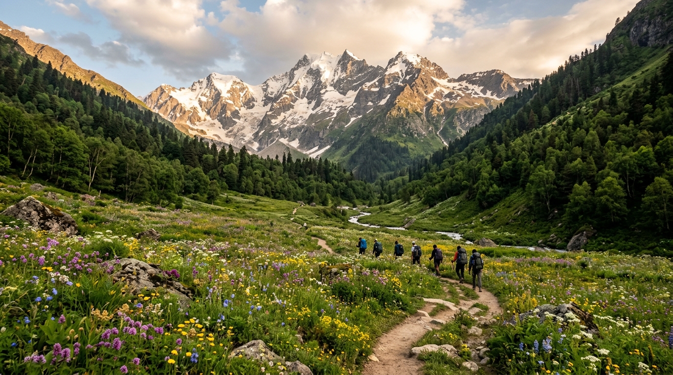 Family travel guide for Har Ki Doon — scenic view of the destination