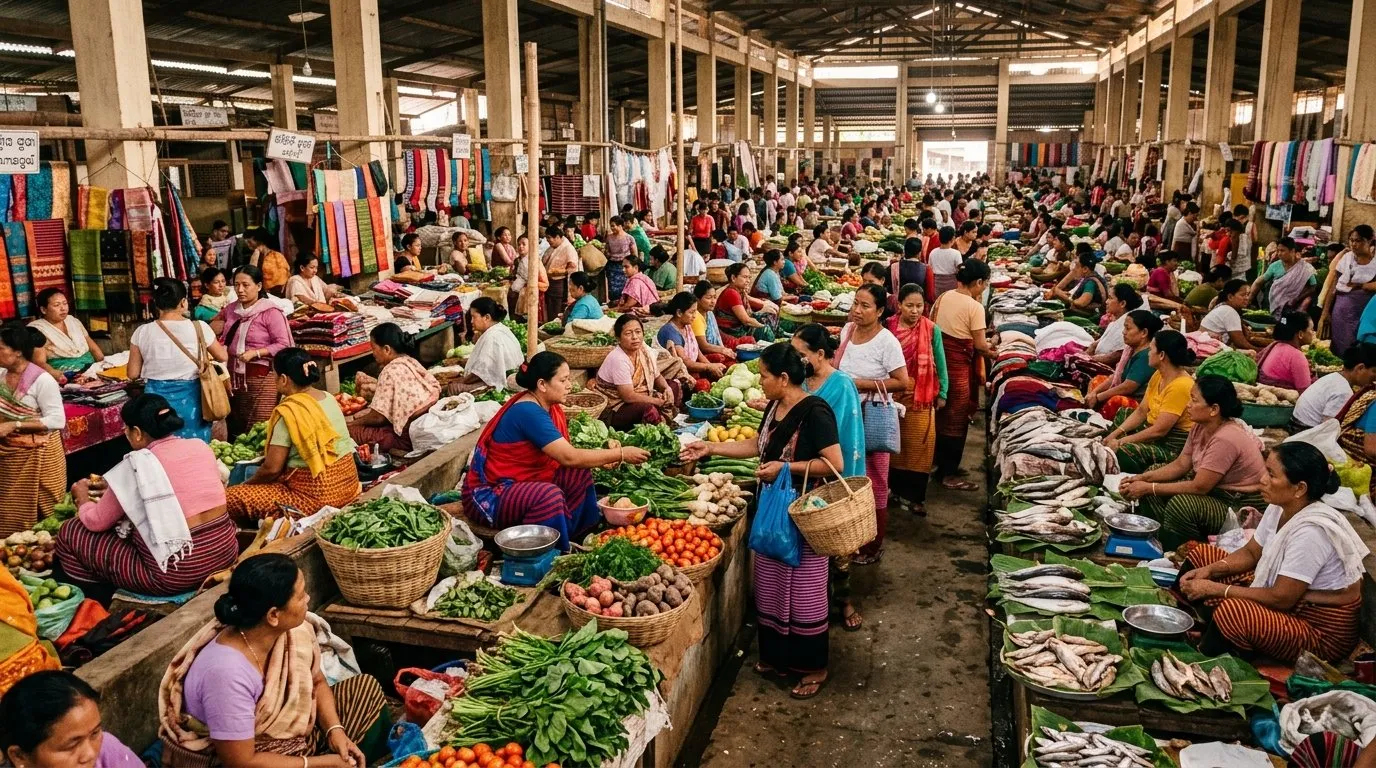Imphal — host of Sangai Festival