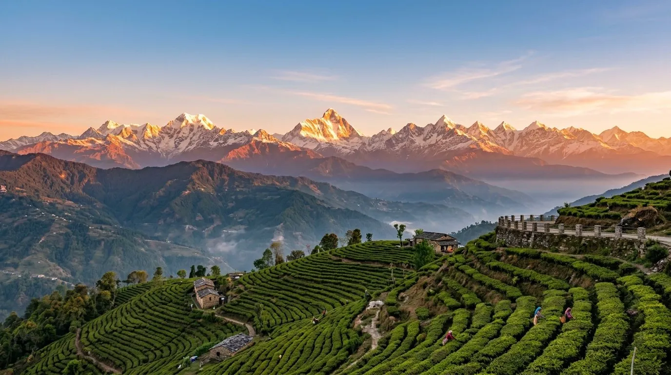 Kausani — host of Harela Festival