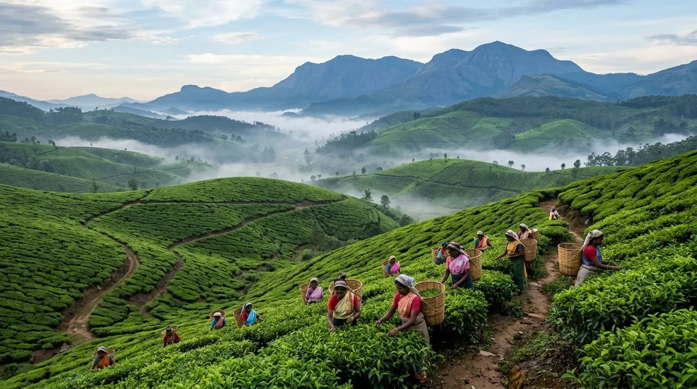 Munnar — host of Neelakurinji Bloom