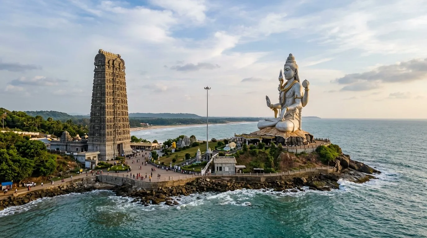 Murudeshwar — host of Maha Shivratri at Murudeshwar