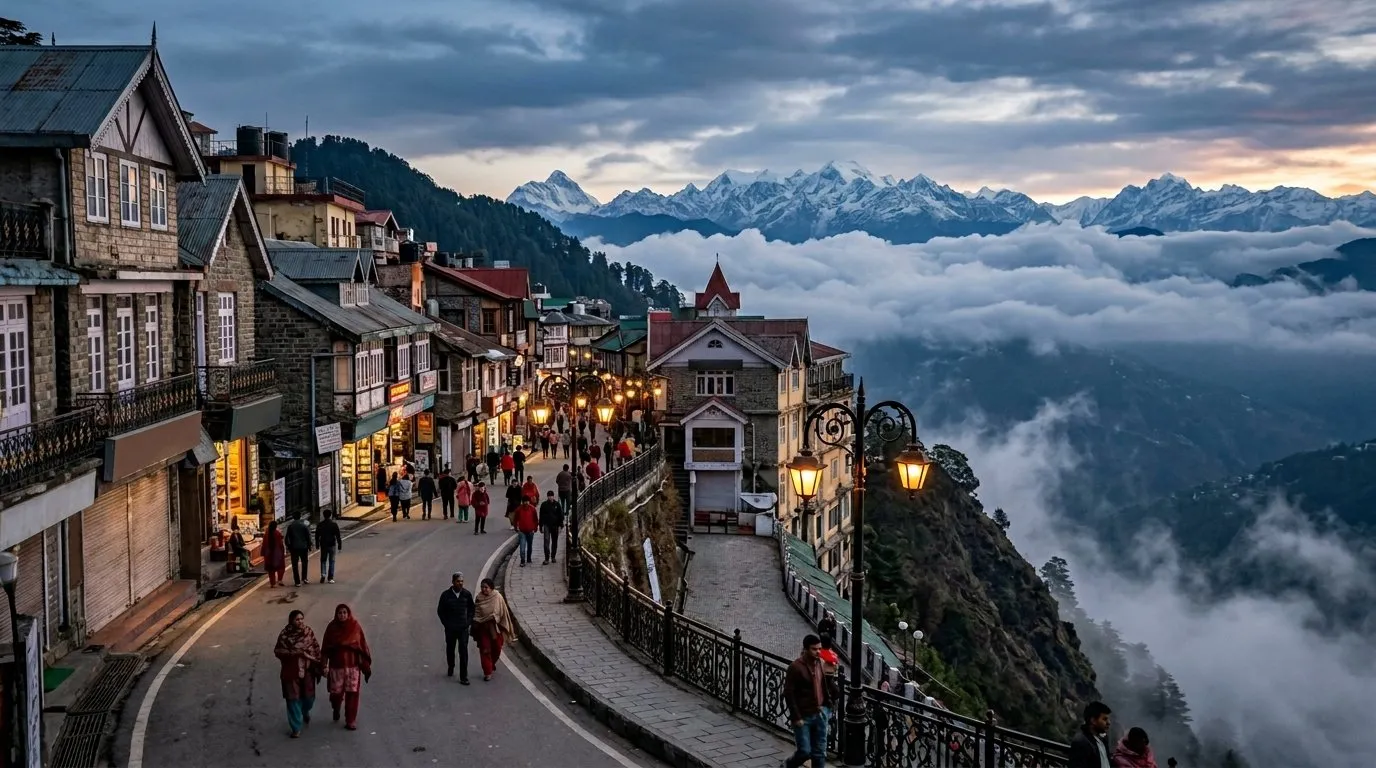 Mussoorie — host of Mussoorie Winterline Carnival