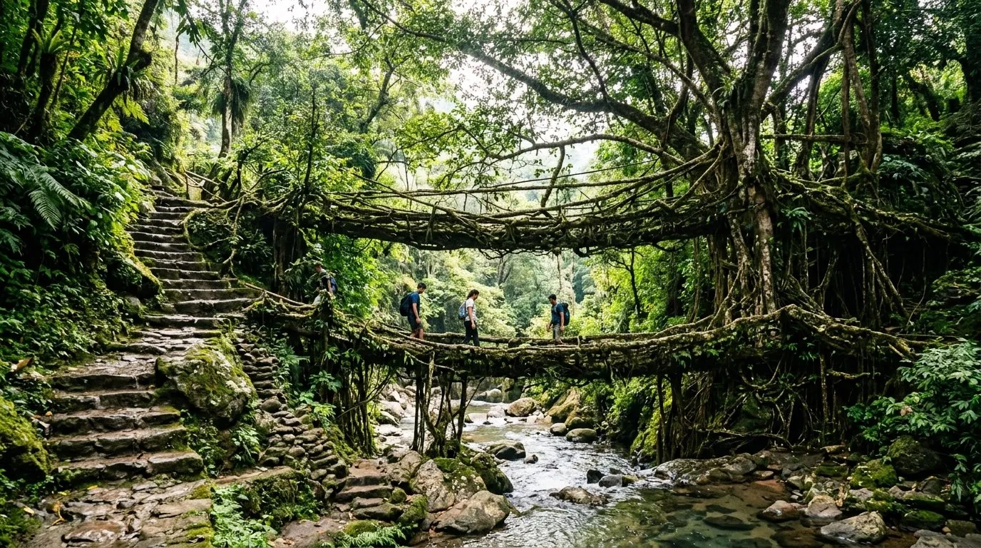 Living Root Bridge Trek (Nongriat)