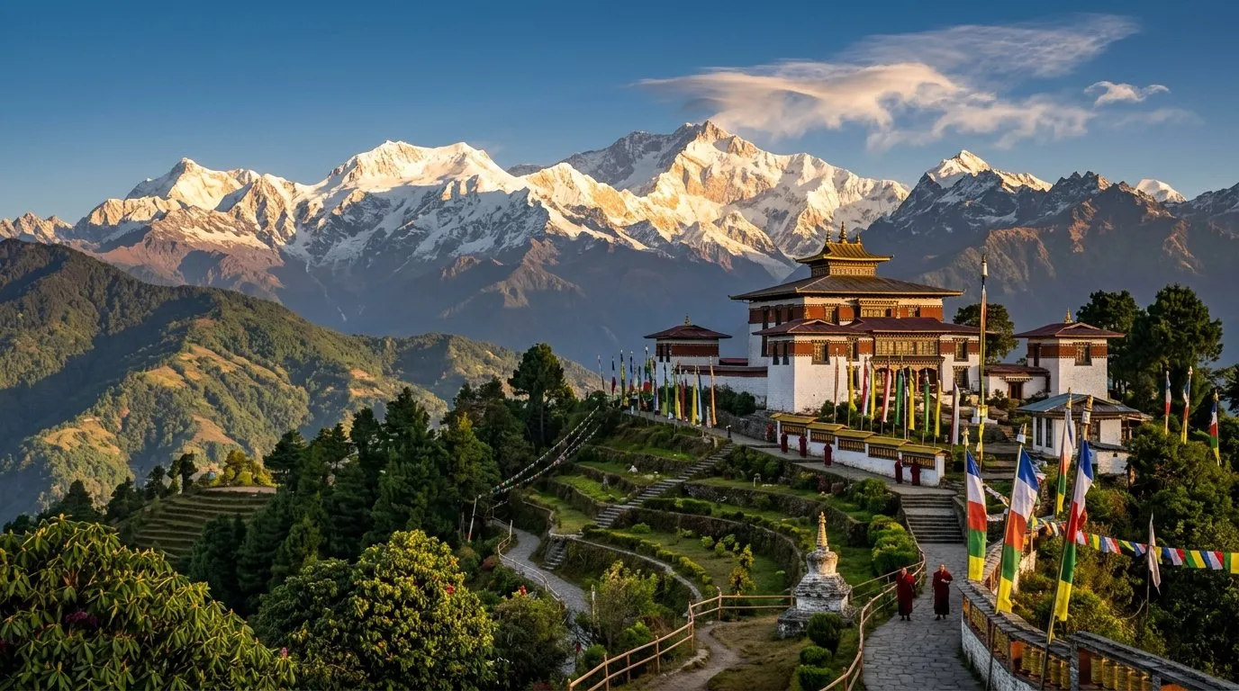 Pelling — host of Saga Dawa