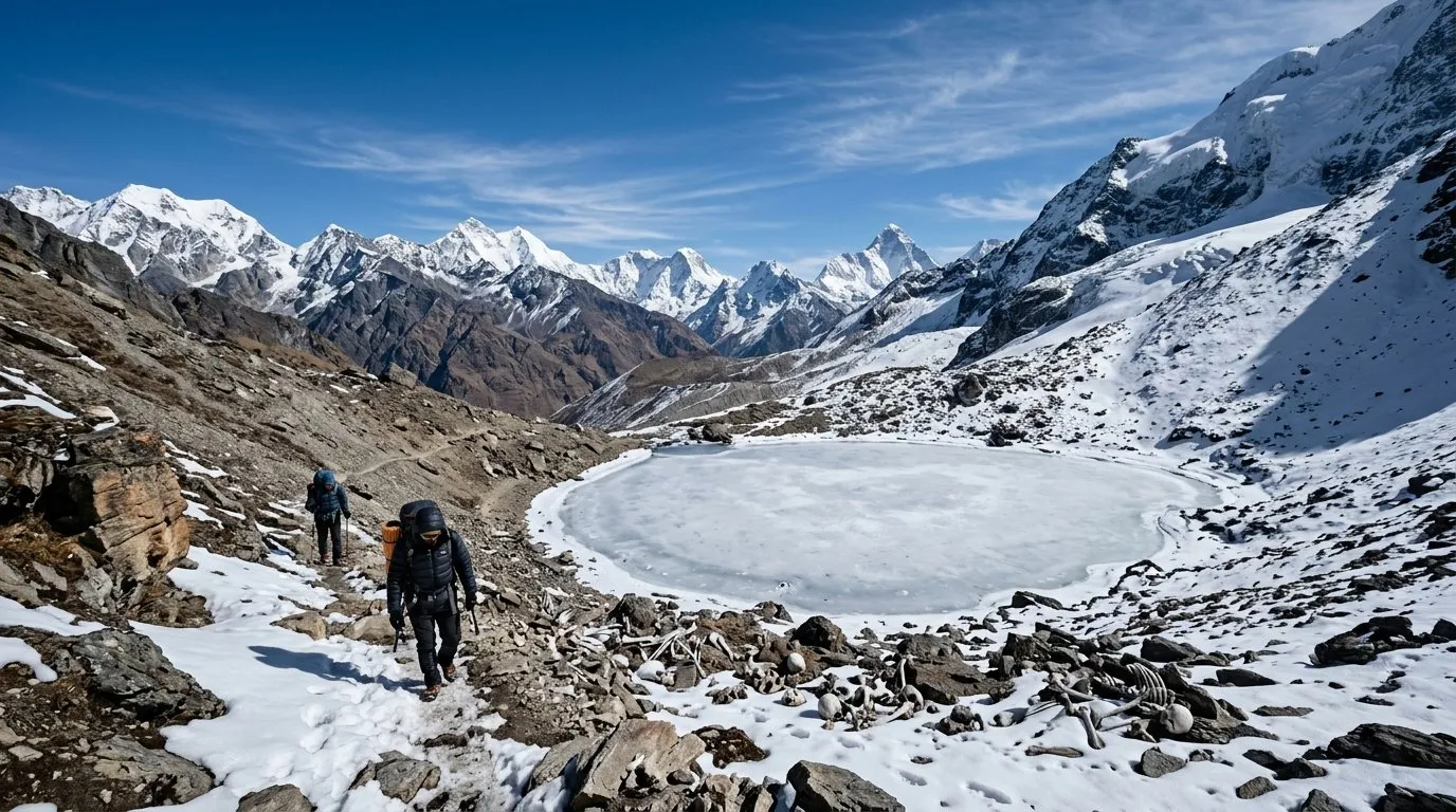 Roopkund — host of Nanda Devi Raj Jat Yatra