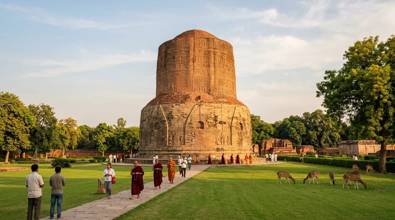 Sarnath — host of Buddha Purnima (Vesak)