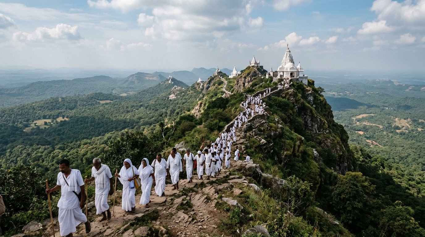 Shikharji (Parasnath Hill)