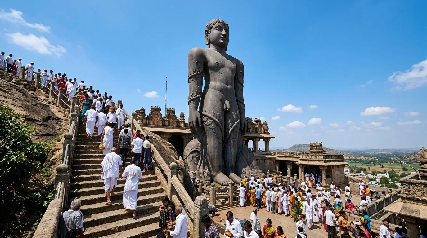 Shravanabelagola — host of Mahamastakabhisheka