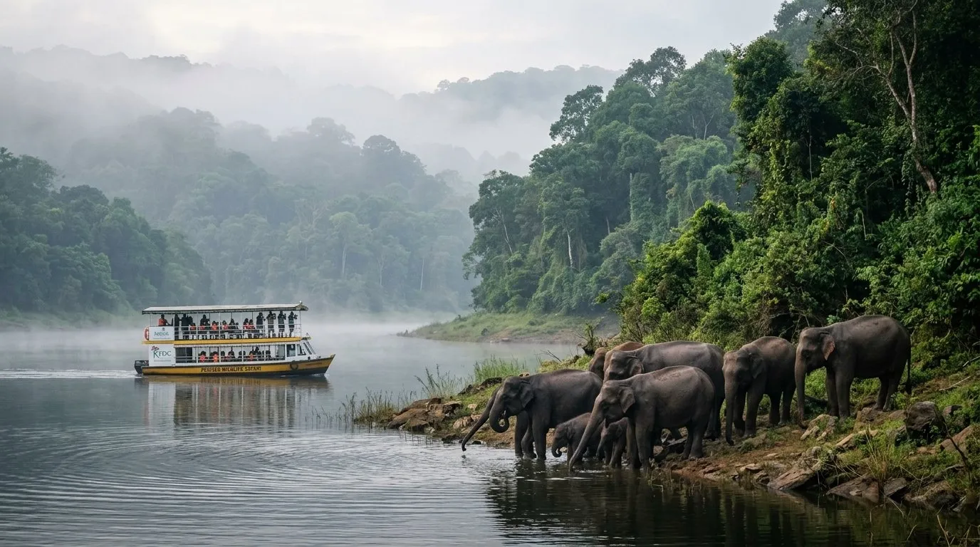 Thekkady (Periyar) — host of Periyar Flower Show