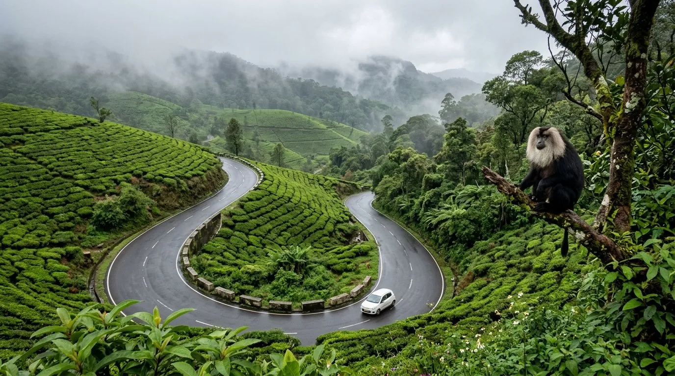 Valparai Sholayar Forest Trail