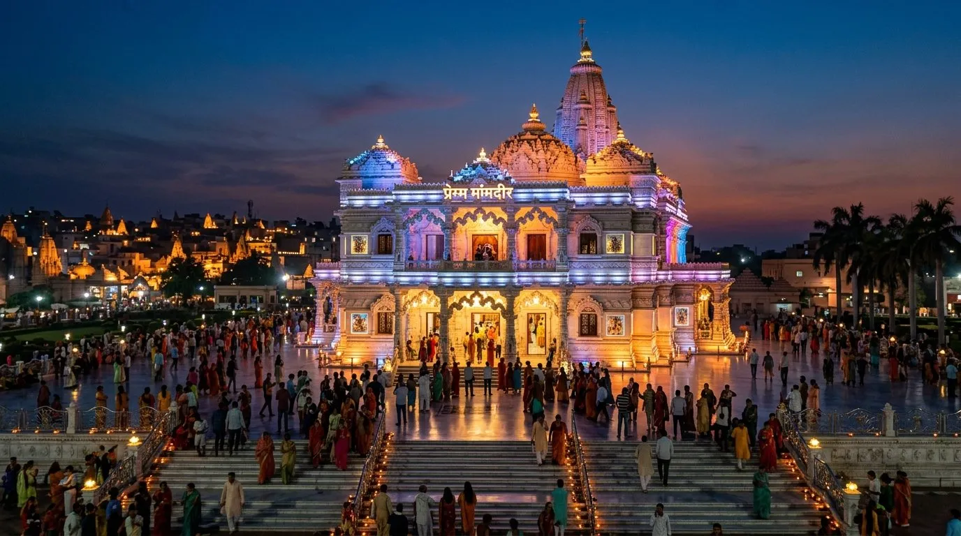 Vrindavan — host of Lathmar Holi