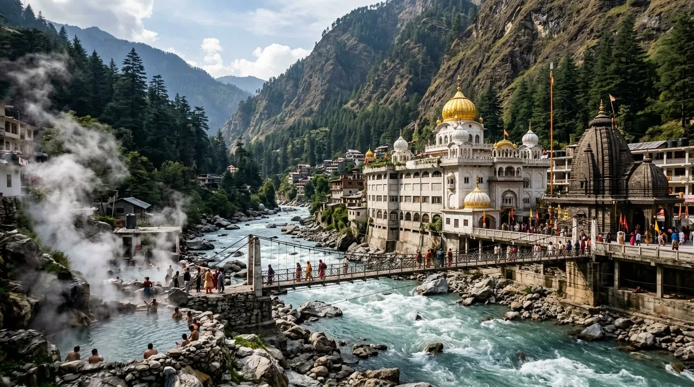 Yamunotri — host of Yamunotri Temple Opening (Akshaya Tritiya)